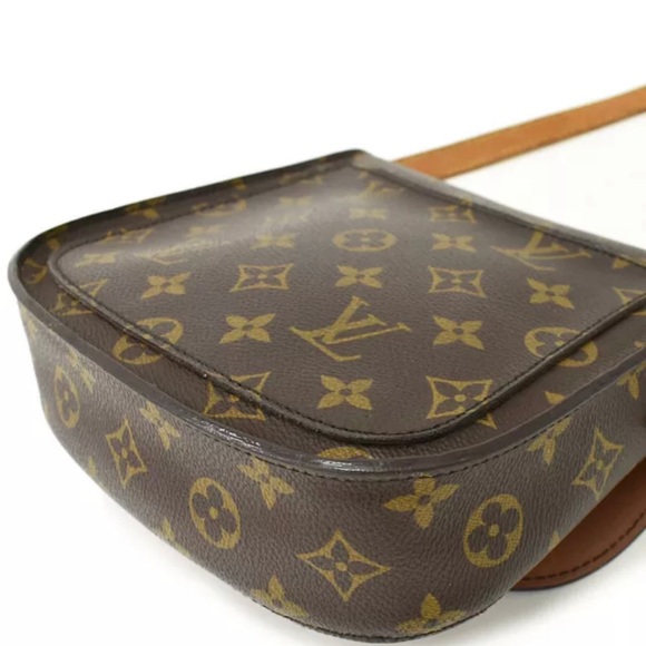 Auth LOUIS VUITTON Monogram Saint Cloud MM M51243 Crossbody Bag Brown Canvas - Picture 12 of 16